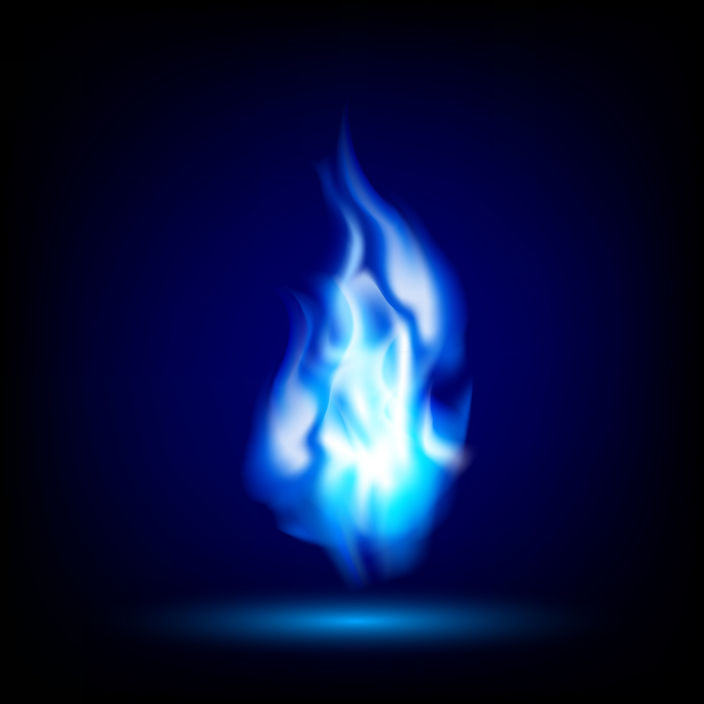Don't fight your present, get curious and be proactive. Blue Flame